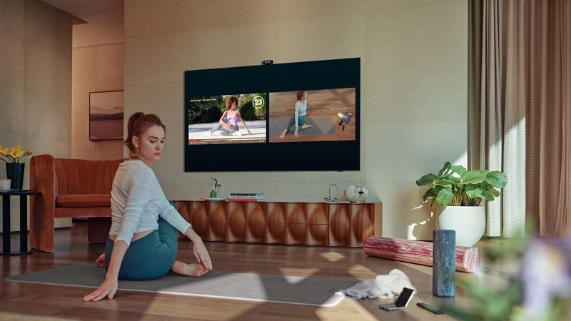 Samsung Health Smart Trainer trên TV Samsung 2021